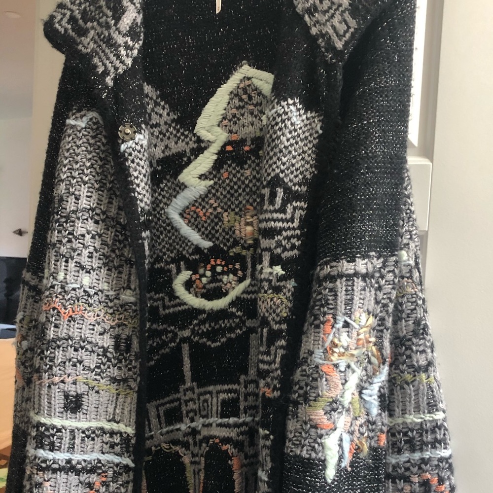 Free People holiday sweater